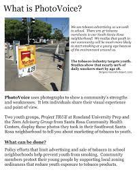 Photovoice Project 2013 Tobacco Marketing To Youth Roseland Area Santa Rosa Ca Walk To School Community Development Photography Classes