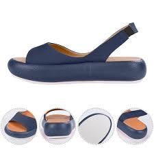 Women Fish Mouth Microfiber Elastic Band Wear-resistant Low-heel Sandals,  Size: 39(Yellow)