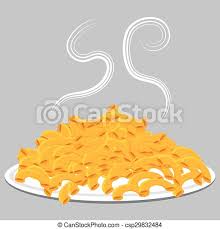 Choose any clipart that best suits your projects, presentations or other design work. Macaroni And Cheese Icon An Image Of A Plate Of Macaroni And Cheese Canstock