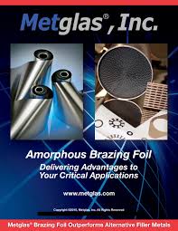 Shop for stainless steel oven racks online at target. Learn About Metglas Inc Metal Joining Brazing Foils And Preforms