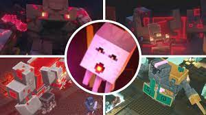 In the far east, there is a large valley made of soul related blocks, as well as mysterious fossils. Minecraft Dungeons All Bosses Cutscenes All Dlc Flames Of Nether Dlc Mini Boss Included Youtube