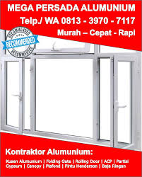 Kami menawarkan jasa pengerjaan jendela pintu dengan bahan upvc / aluminium berbahan baku import yang berkualitas. Harga Pintu Lipat Kamar Mandi Desain Dekorasi Rumah