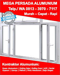 Alaska keluarkan pintu aluminum dengan pelbagai tipe bentuk, seperti pintu swing, sliding, dan lipat yang sesuai dipakai di. Harga Pintu Lipat Kamar Mandi