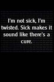 Humans are cruel and everyone has darkness in their hearts that lead to bad things to happen, some more than others. Applies To Scoliosis In My Life Scoliosis Pinterest Funny Quotes Twisted Humor Quotes