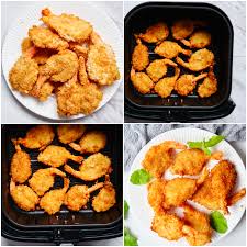 Up front, the author baldly asserted that, for her review, she intentionally skipped frozen prepared products like french fries, breaded fish sticks and chicken nuggets: Air Fryer Frozen Shrimp Recipes From A Pantry