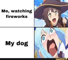Me Watching Fireworks Ifunny Anime Memes Anime Funny Anime