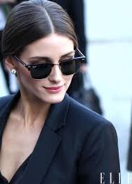 Olivia Palermo wearing Ray-Ban Clubmasters Sunglasses