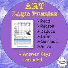 Logic is important because it allows people to enhance the quality of the arguments they make and evaluate arguments constructed by others. Logic Puzzles Ten Art Themes By Art Skills For Life Tpt