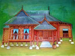 Saya dah pernah lihat dan masuk kedalam rumah menggunakkan bahan ini di china. Lukisan Rumah Kampung Simple Cikimm Com
