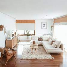 A large scale more open design rug with softer colors can ground a room that's visually busy. Choosing Living Room Rugs The Dos Dont S