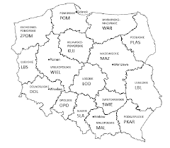 Poland map and satellite image. A Map Of Voivodships In Poland Note Polish Names Of Voivodships And Download Scientific Diagram