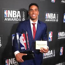 Malcolm Brogdon Of The Milwaukee Bucks Was Crowned Rookie Of The Year Milwaukee Milwaukee Bucks Wba