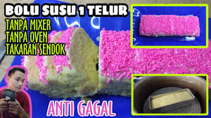 Dan hasilnya adalaaah, bolu yang lumayan empuk, tapi masih bantat daaaan menciut di dalam baking pan :d horeee, faaaaileed! Bolu Bakingpanempuk Tanpa Telur Resep Bolu Kukus Gula Merah Tanpa Telur Tanpa Mixer Oleh