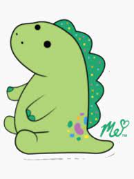 Moriah Elizabeth Pickle The Dinosaur Sticker By Kamo2006 In 2021 Cute Little Drawings Dinosaur Wallpaper Cute Stickers