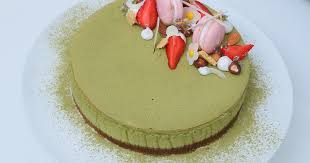 Chef Edward Mateo's Matcha Green Tea Cheesecake Recipe