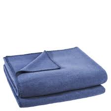 The original of 'zoeppritz since 1828': Zoeppritz Since 1828 Soft Fleece Decke Dunkelblau