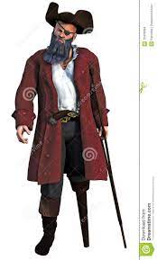 The Pirate Captain Illustration 10476064 - Megapixl