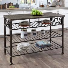 1.3 liberty white kitchen cart with wood top. Home Styles Richmond Hill Kitchen Island With Quartz Top Walmart Com Walmart Com