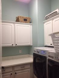 Ah, the graceful neutral elegance of alabaster white! Watery By Sherwin Williams Is Such A Fun Utility Room Color Laundry Room Colors Laundry Room Paint Color Sherwin Williams Watery