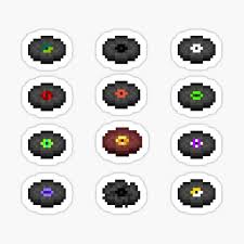 On average, you will need to get 49 music discs to get all 12 songs. Minecraft Music Disc Stickers Redbubble