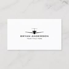 Jet Airplane Business Card Zazzle Com Business Card Template Design Business Cards Business Card Design