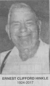 HINKLE, Ernest Clifford 1924