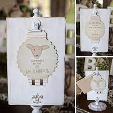 Vintage Lamb Themed Neutral Baby Shower Sheep Baby Shower Baby Lamb Baby Shower Lamb Baby Shower Invitations