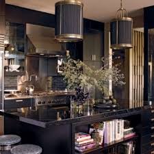 Black And Gold Kitchen Cabinets Pin By Pookie On Aw So Luxury Luxury Kitchen Design Kitchen Inspiration Design Luxury Kitchens
