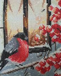 instagram da elisimerkezi mini mini bir kus donmustu pencereme konmustu kanavice etamin crossstitch xstitch nakis in 2021 canada flag country flags flag