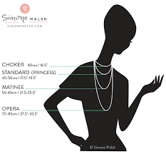 Handy Necklace Length Style Guide With Measuring Tips