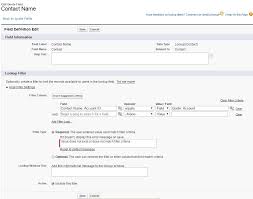 Lookup filter to display Contacts related to selected Account - Salesforce  Stack Exchange