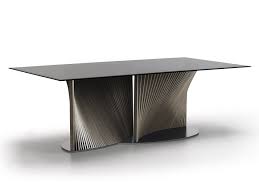 Rectangular Glass Table Petal By Natisa Glass Dinning Table Furniture Dining Table Glass Table