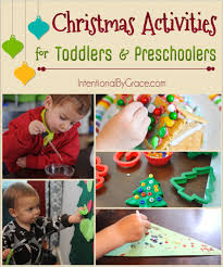 Speech therapy, glenn doman / makoto shichida methods, holidays activities for preschoolers and toddlers. Christmas Activities For Toddlers And Preschoolers Intentional By Grace
