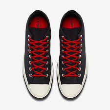 Black And Red Converse High Tops Converse Chuck 70 Trek Tech High Top Black Shoes Fashion Photography Chucks Shoes