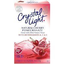 Crystal Light On The Go Antioxidant Natural Cherry Pomegranate 10 Count Boxes Pack Of 3 Visit The Image Link For Mor Mixed Drinks Fruity Drinks Pomegranate