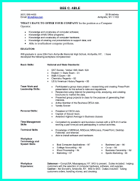 What You Will Include In The Computer Science Resume Depends On The Training As Well As The Previous Experi Resume Skills Section Resume Skills Resume Examples