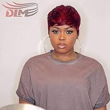 Short pixie haircuts hair weave 28 pieces cheap peruvian image source : Amazon Com Hair Extension 27 Pieces Bump Weave Hair With Closure Short 39j Wine Red Color Hair Short Weave Hairstyles 27 Piece Hairstyles Short Hair Styles