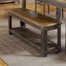 Space saving drop leaf folding wooden dinner table. Counter Height Table With Bench Seating Ideas On Foter