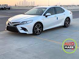 car sale uae تويوتا كامري موديل 2020 ابيض الداخل احمر facebook
