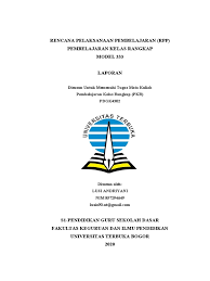 File ini kami sediakan untuk semua kelas mulai. Tugas Rpp Model 333