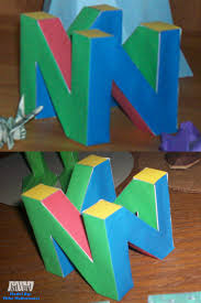 A gamebanana (gb) spray in the product & company logos category, submitted by shonuff and nucleus studios. N64 Logo Assembled By Billybob884 On Deviantart