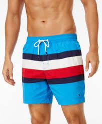 Tommy Hilfiger Men S Gabriel Swim Trunks Tommy Hilfiger Mens Swimwear Tommy Hilfiger Man