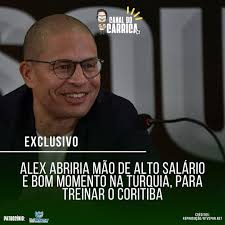 EXCLUSIVO: ALEX DE VOLTA AO CORITIBA?...