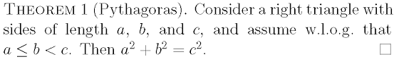 Qed Symbol In A Custom Theorem Environment Tex Latex Stack Exchange