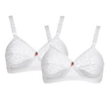 playtex pack of two white lace full cup bras at debenhams