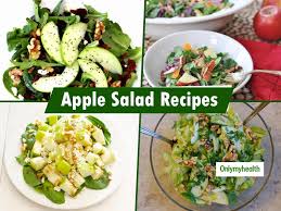 diabetes fruit diet chart 5 apple salad recipes to control