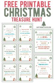 You hear me on the christmas night as santa's sleigh. The Ultimate Christmas Treasure Hunt Free Printable