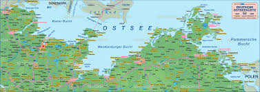 Ursprünglich sollte die entscheidung noch später fallen. Karte Von Ostseekuste Region In Deutschland Welt Atlas De