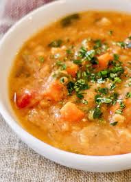 Hearty Vegan Creamy Red Lentil Soup Is Not Just Good It S Also Good For You And Very Easy To Make In Your Red Lentil Soup Recipe Red Lentil Soup Soup Recipes