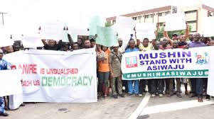 Image result for Mushin, Odi-Olowo APC members want Banire suspended
